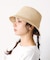 【RUBEN/ルーベン】 RAFFIA BUCKET HAT　ラフィアバケットハ