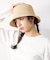 【RUBEN/ルーベン】 RAFFIA BUCKET HAT　ラフィアバケットハ