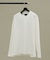 【定番】ドレスポンチ Vネック 長袖Tシャツ / ストレッチ