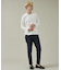 【定番】ドレスポンチ Vネック 長袖Tシャツ / ストレッチ