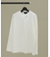 【定番】ドレスポンチ クルーネック 長袖Tシャツ / ストレッチ