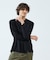 【定番】ドレスポンチ クルーネック 長袖Tシャツ / ストレッチ
