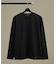 【定番】ドレスポンチ クルーネック 長袖Tシャツ / ストレッチ