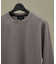 【定番】ドレスポンチ クルーネック 長袖Tシャツ / ストレッチ