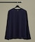 【定番】ドレスポンチ クルーネック 長袖Tシャツ / ストレッチ
