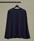 【定番】ドレスポンチ クルーネック 長袖Tシャツ / ストレッチ