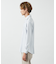 【FLEX SHIRTS】360°ストレッチ パッチワークストライプシャツ /