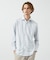 【FLEX SHIRTS】360°ストレッチ パッチワークストライプシャツ /