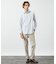 【FLEX SHIRTS】360°ストレッチ パッチワークストライプシャツ /