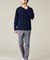 【接触冷感】シルケット天竺 長袖Tシャツ