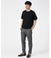 【通年生地使用】シルケット天竺ワイドリブ 半袖Tシャツ