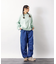 【Lee/リー】フリーサイズ リラックスワイドカーゴパンツ FLeeasy CA