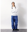 【Lee/リー】フリーサイズ リラックスワイドカーゴパンツ FLeeasy CA