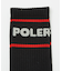 【POLeR / ポーラー】ロゴ スケートソックス