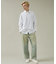 【ヴィンテージ加工】 LIGHT CURVED DENIM /ワイドデニム/ライ