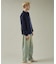 【ヴィンテージ加工】 LIGHT CURVED DENIM /ワイドデニム/ライ