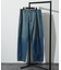 【ヴィンテージ加工】 LIGHT CURVED DENIM /ワイドデニム/ライ