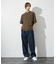 【ヴィンテージ加工】 LIGHT CURVED DENIM /ワイドデニム/ライ