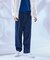 【ヴィンテージ加工】 LIGHT CURVED DENIM /ワイドデニム/ライ