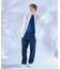 【ヴィンテージ加工】 LIGHT CURVED DENIM /ワイドデニム/ライ