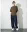 【ヴィンテージ加工】 LIGHT CURVED DENIM /ワイドデニム/ライ