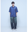 【ヴィンテージ加工】 LIGHT CURVED DENIM /ワイドデニム/ライ