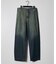 【ヴィンテージ加工】 LIGHT CURVED DENIM /ワイドデニム/ライ