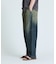 【ヴィンテージ加工】 LIGHT CURVED DENIM /ワイドデニム/ライ