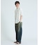 【ヴィンテージ加工】 LIGHT CURVED DENIM /ワイドデニム/ライ