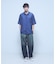 【ヴィンテージ加工】 LIGHT CURVED DENIM /ワイドデニム/ライ