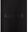 【AMOUR】ベアポンチ ロゴ 半袖Tシャツ