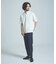 【接触冷感】Vネック スキッパーTシャツ/ヘンリーネック/COVEROSS(R)