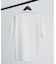 【接触冷感】Vネック スキッパーTシャツ/ヘンリーネック/COVEROSS(R)