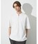 【接触冷感】Vネック スキッパーTシャツ/ヘンリーネック/COVEROSS(R)
