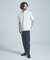 【接触冷感】Vネック スキッパーTシャツ/ヘンリーネック/COVEROSS(R)