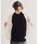 【接触冷感】Vネック スキッパーTシャツ/ヘンリーネック/COVEROSS(R)