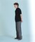 【接触冷感】Vネック スキッパーTシャツ/ヘンリーネック/COVEROSS(R)