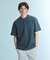 【接触冷感】Vネック スキッパーTシャツ/ヘンリーネック/COVEROSS(R)