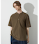 【接触冷感】Vネック スキッパーTシャツ/ヘンリーネック/COVEROSS(R)