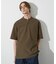 【接触冷感】Vネック スキッパーTシャツ/ヘンリーネック/COVEROSS(R)