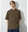【接触冷感】Vネック スキッパーTシャツ/ヘンリーネック/COVEROSS(R)