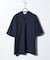 【接触冷感】Vネック スキッパーTシャツ/ヘンリーネック/COVEROSS(R)