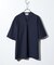 【接触冷感】Vネック スキッパーTシャツ/ヘンリーネック/COVEROSS(R)