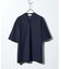 【接触冷感】Vネック スキッパーTシャツ/ヘンリーネック/COVEROSS(R)