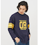 【POLeR/ポーラー】 FOOTBALL SHIRT/フットボール　ロングtシ