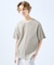 【AH ABAHOUSE】楊柳クルーネック半袖Tシャツ