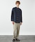 【LUXE Linen Solaro】バンドカラー リネンシャツ