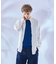 【LUXE Linen Solaro】バンドカラー リネンシャツ