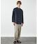 【LUXE Linen Solaro】バンドカラー リネンシャツ