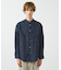 【LUXE Linen Solaro】バンドカラー リネンシャツ